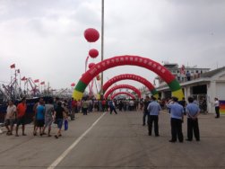 我司代表参加辽宁大连市甘井子区海上应急救援演练